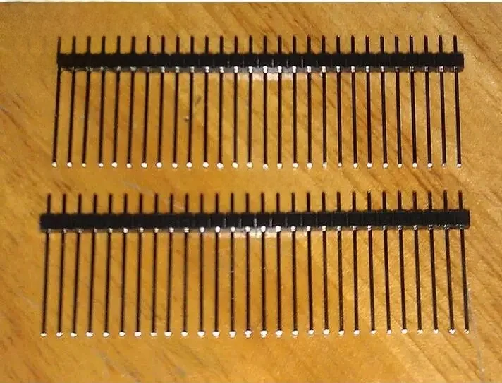 10 sztuk 1*40PIN jednorzędowe męskie złącze pinowe 20MM 1X40PIN 2.54MM 40 złącze PIN 40pin pasek 40P — zdjęcie 2