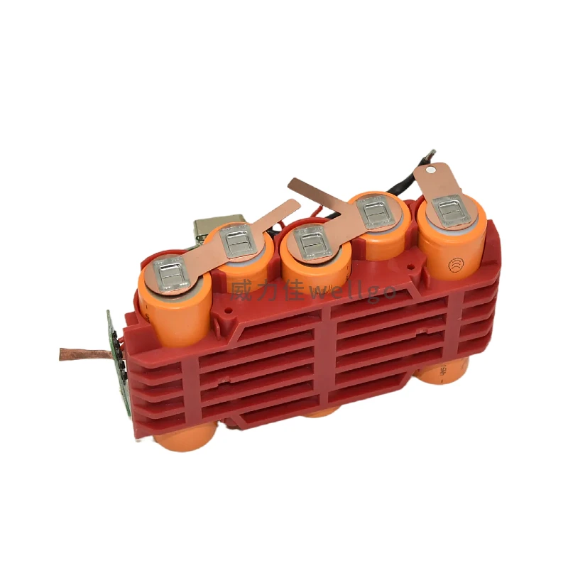 10SET Factory Wholesale Traction Connector Braided Copper Nickel Welding Tab 21700 5S1P 22.9MM Spacing Battery Copper BusBars