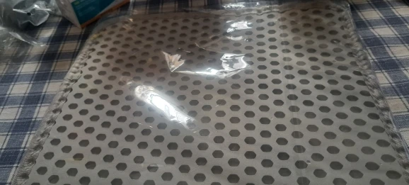Customer review photo for Double-Layer Cat Litter Mat