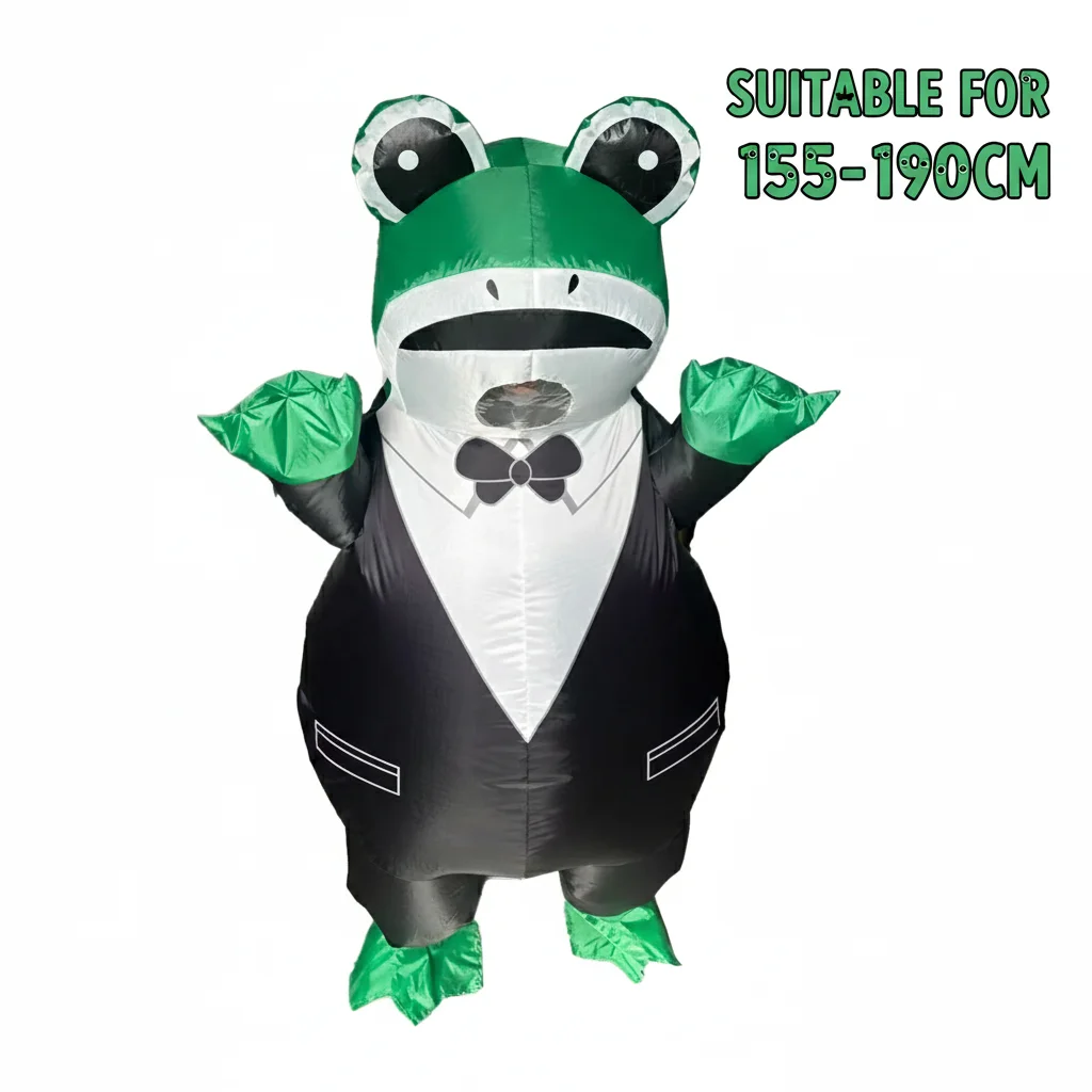 2026 جديد الكبار نفخ الضفدع سهرة زي مضحك تفجير البدلة للجنسين حفلة تأثيري هدية عيد #2