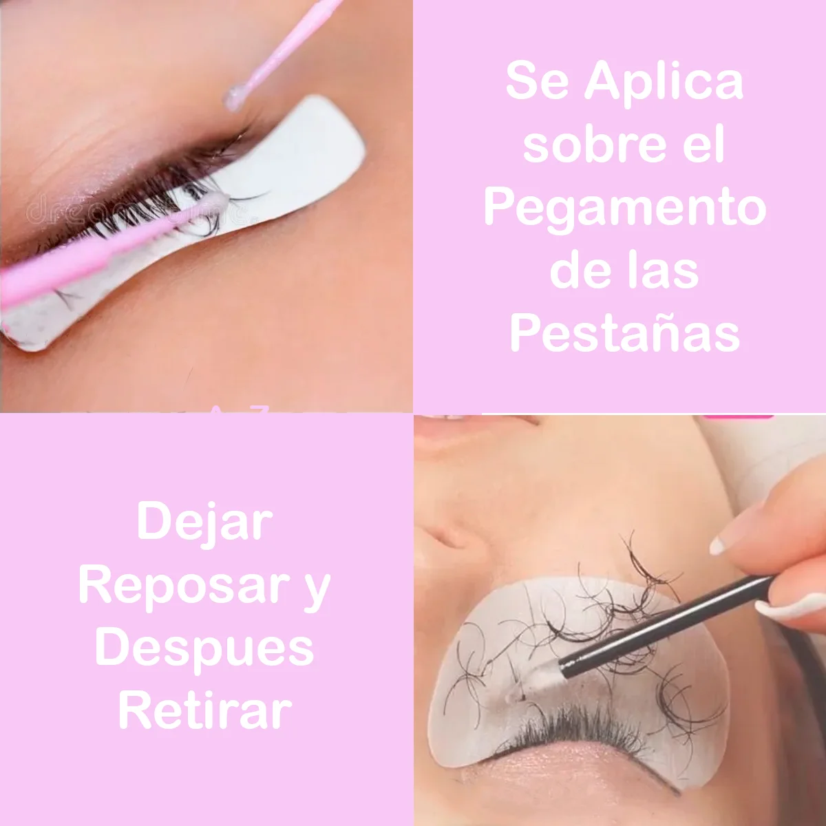 Professional eyelash removal for eyelash extension