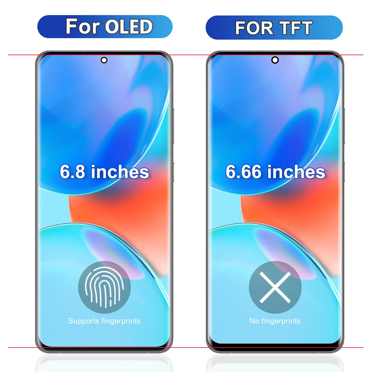 S21 Ultra TFT Screen Replacement For Samsung S21 Ultra 5G G998B G998B/DS SM-G9980 Lcd Display Digital Touch Screen with Frame