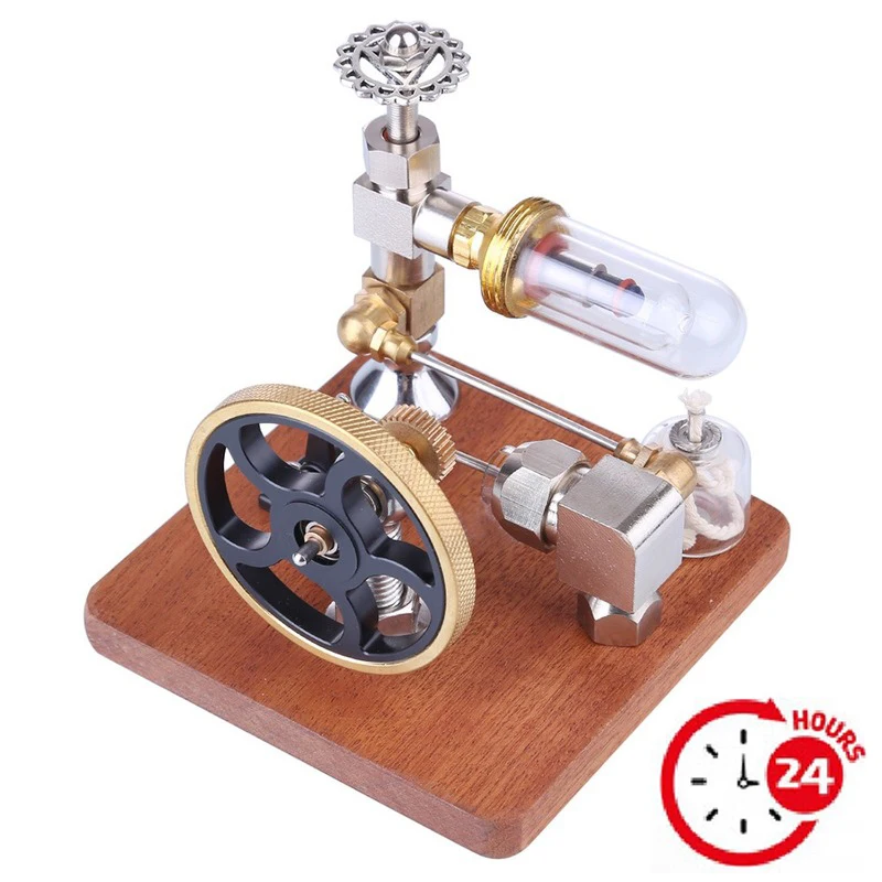 

Stirling Engine Steam Engine Model Adjustable Speed Piston External Combustion Engine Physics Science Birthday Gift