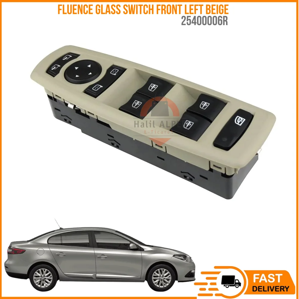 

For FLUENCE GLASS SWITCH FRONT LEFT Mirror closure BEIGE Oem 25400006R super quality high satisfaction high satisfaction price fast Del