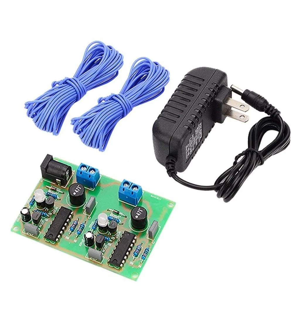 DIY Elektroniczny odkamieniacz wody Zestaw montażowy odkamieniacza do rur miedzianych z PVC, dwa równolegle — zdjęcie produktu 7