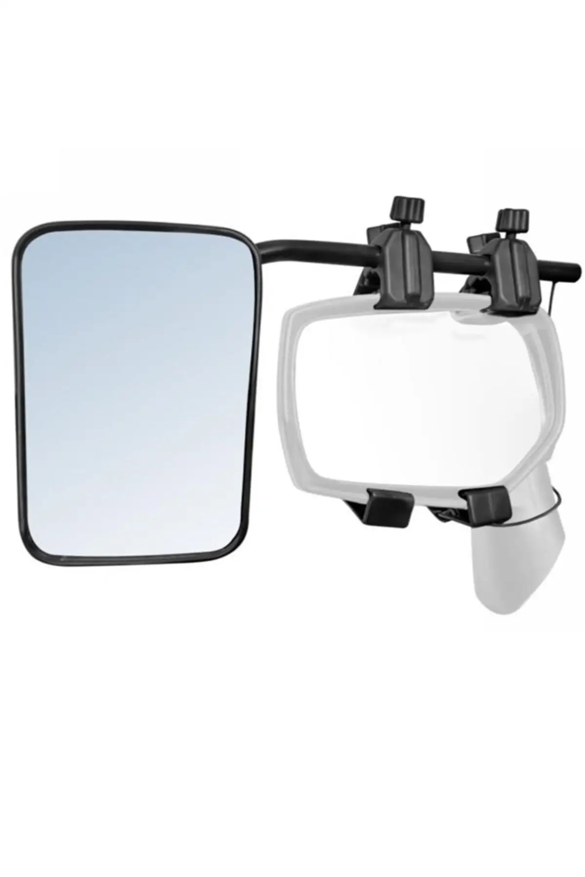 1 Pcs Caravan Caravan Mirror with Wide Viewing Angle and Additional Extension Mounted on the Car One-Way Caravan Side Additional