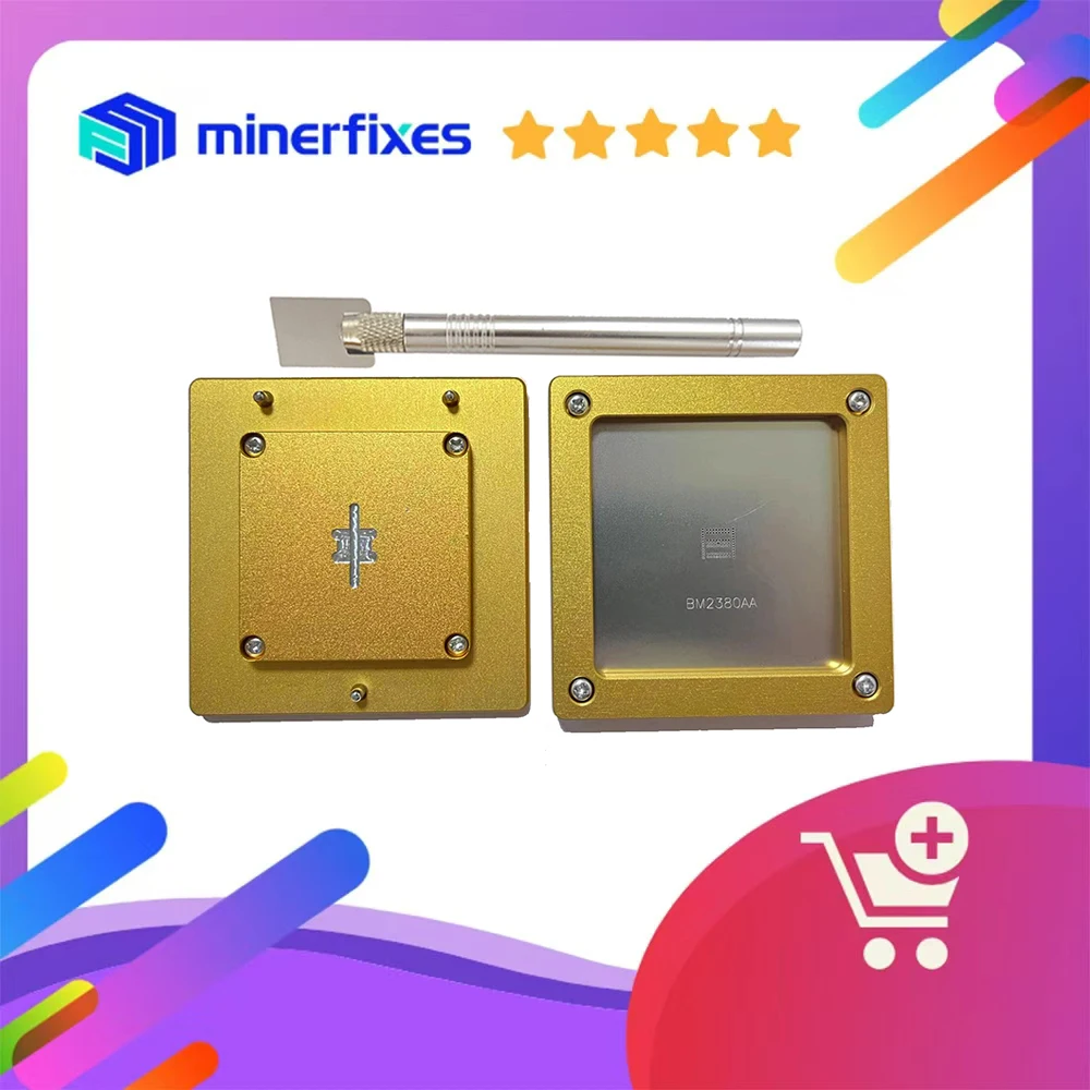 

BM2380AA chip tin tool tin stencil for Antminer KS3