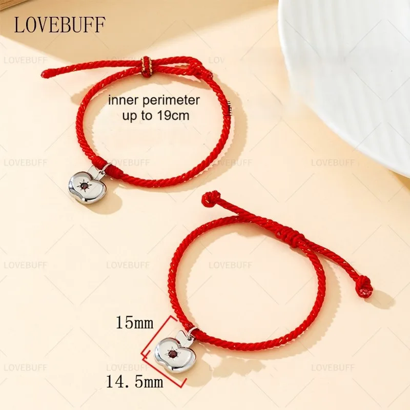 Браслет LOVEBUFF LAD Caleb Apple Charm