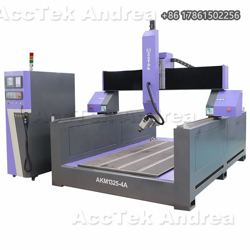 Mould Model 4 Axis CNC Router Cutting Engraving Milling Machine with Swing Head 90 Degree for Wood Car Yacht Boat Mold Making