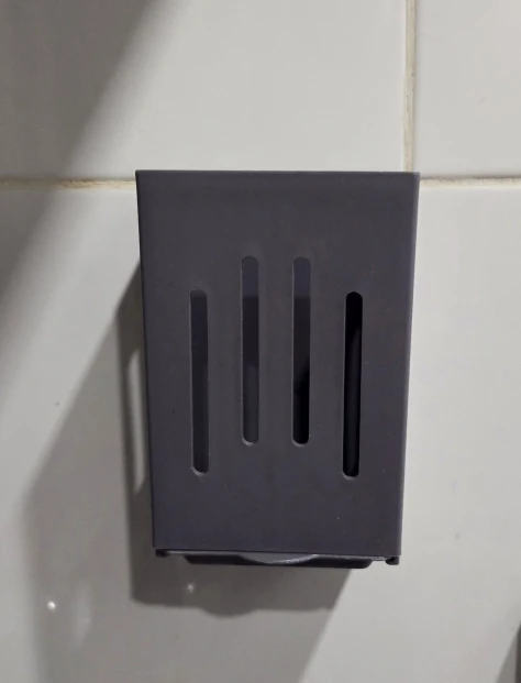 1pc/2pcs Wall-mounted Chopstick Holder Household Kitchen Sink Tableware Storage Rack Punch-free Drain with Water Tray with Hook photo review