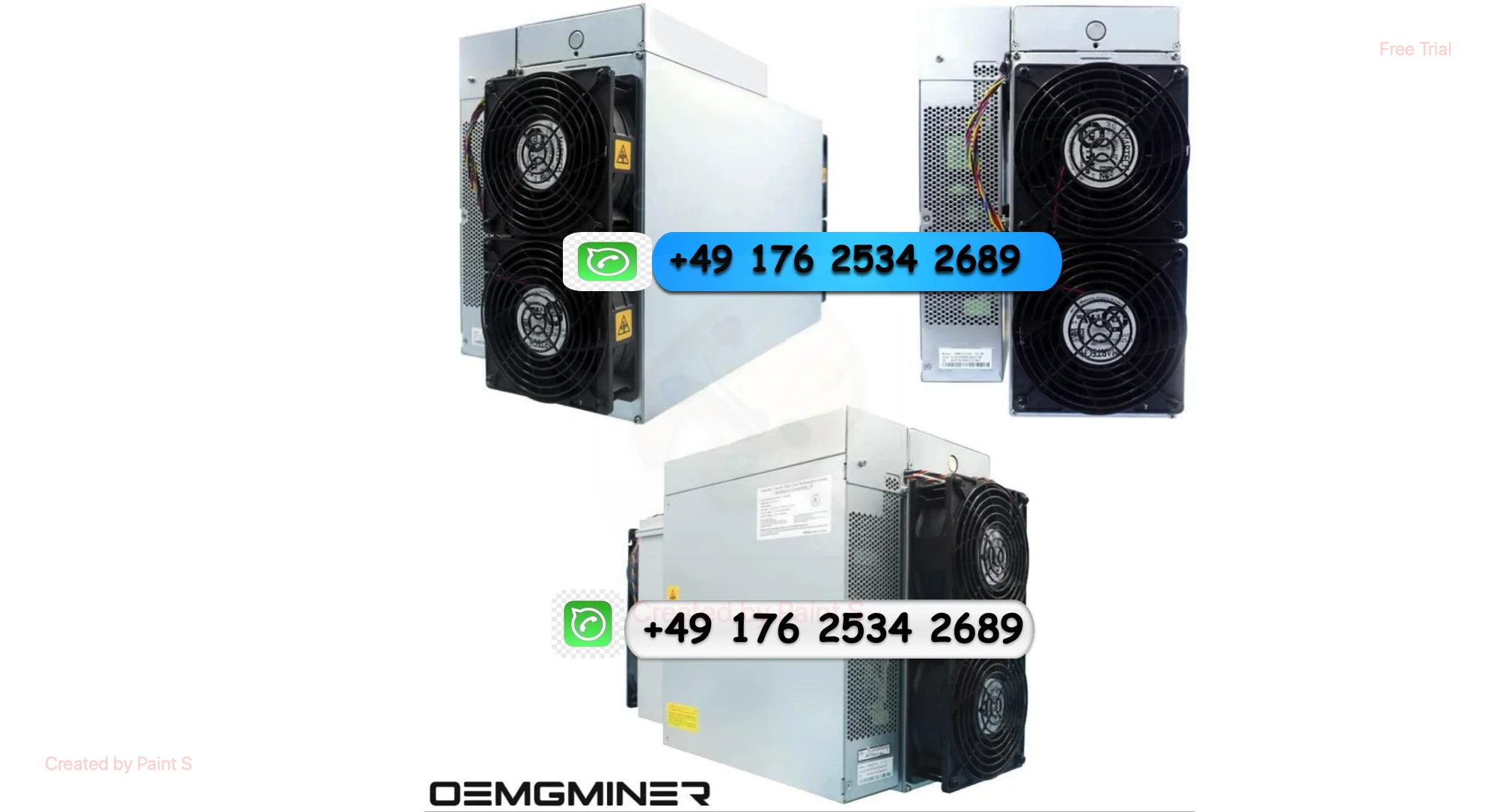 

H ! СКИДКА КУПИТЬ 2 ПОЛУЧИ 2 Бесплатная Совершенно новая Antminer L7 9500Mh/s 3425W - майнер DOGE/Litecoin ASIC Mining Machine