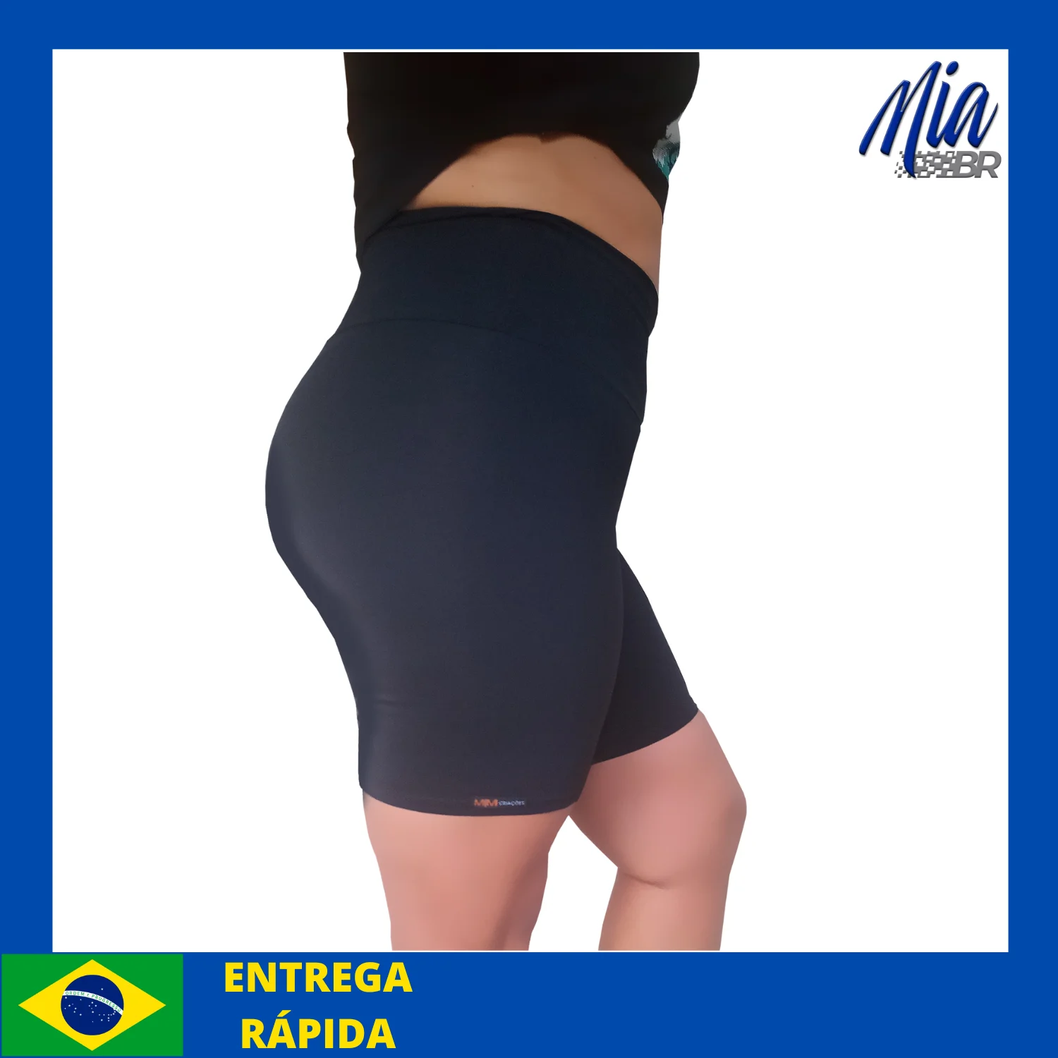 Bermuda Straight Butt Women's Clothing Fitness Lisa Gym Polyamide With Free Shipping High Shaper Waistband