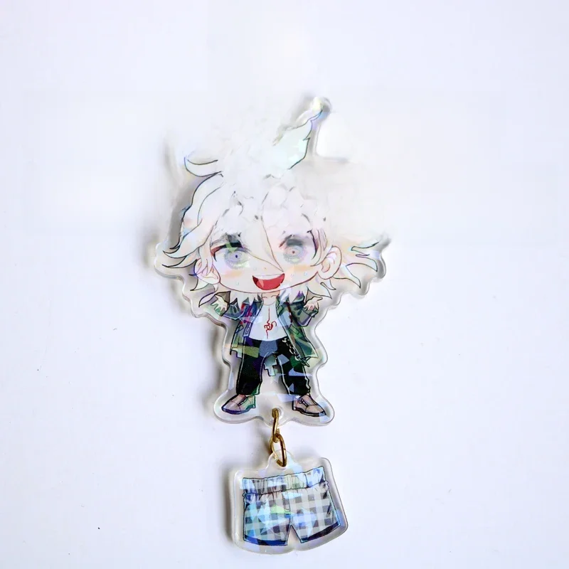 Niestandardowe breloki do kluczy Cartoon Llavero Key Chain Photo Customized Anime Charms Hologram Clear Acrylic Personalized Designer Keychains — zdjęcie 2