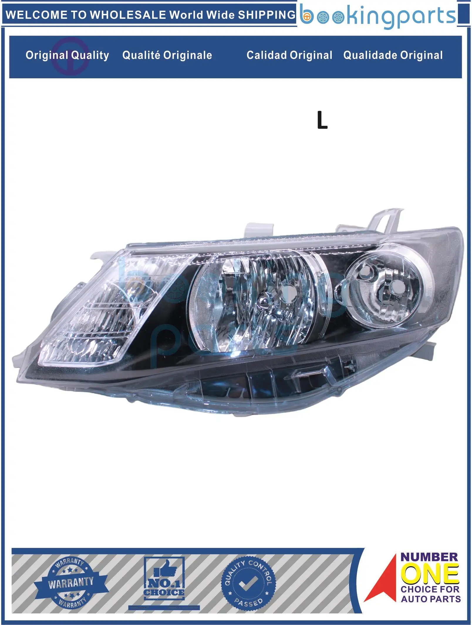 

HEA26863(L-BLACK),81150-20A90,8115020A90 фара для TOYOTA ALLION II 2007-2009 T267
