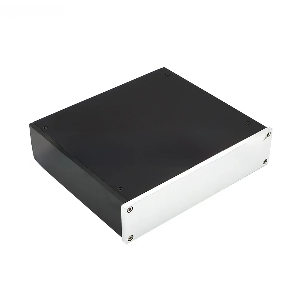 2205 Volledig aluminium voorversterkerbehuizing / DAC-behuizing Power-versterkerchassis AMP BOX - afbeelding 2