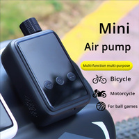 150PSI Electric Air Pump Portable Bicycle Cordless Inflator Presta Valve Schrader Valve Rechargeable Compressor Tire Inflator