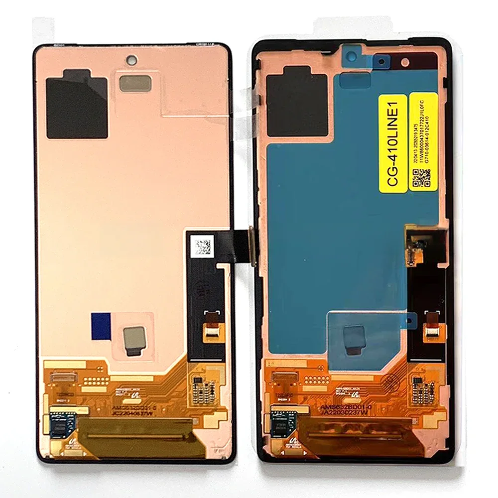 Oryginalny AMOLED 6.3 "LCD dla Google Pixel 7 Pixel7 7A ekran wyświetlacza Digitizer Panel dotykowy 6.7" dla Google Pixel 7 Pro LCD Frame — zdjęcie produktu 7