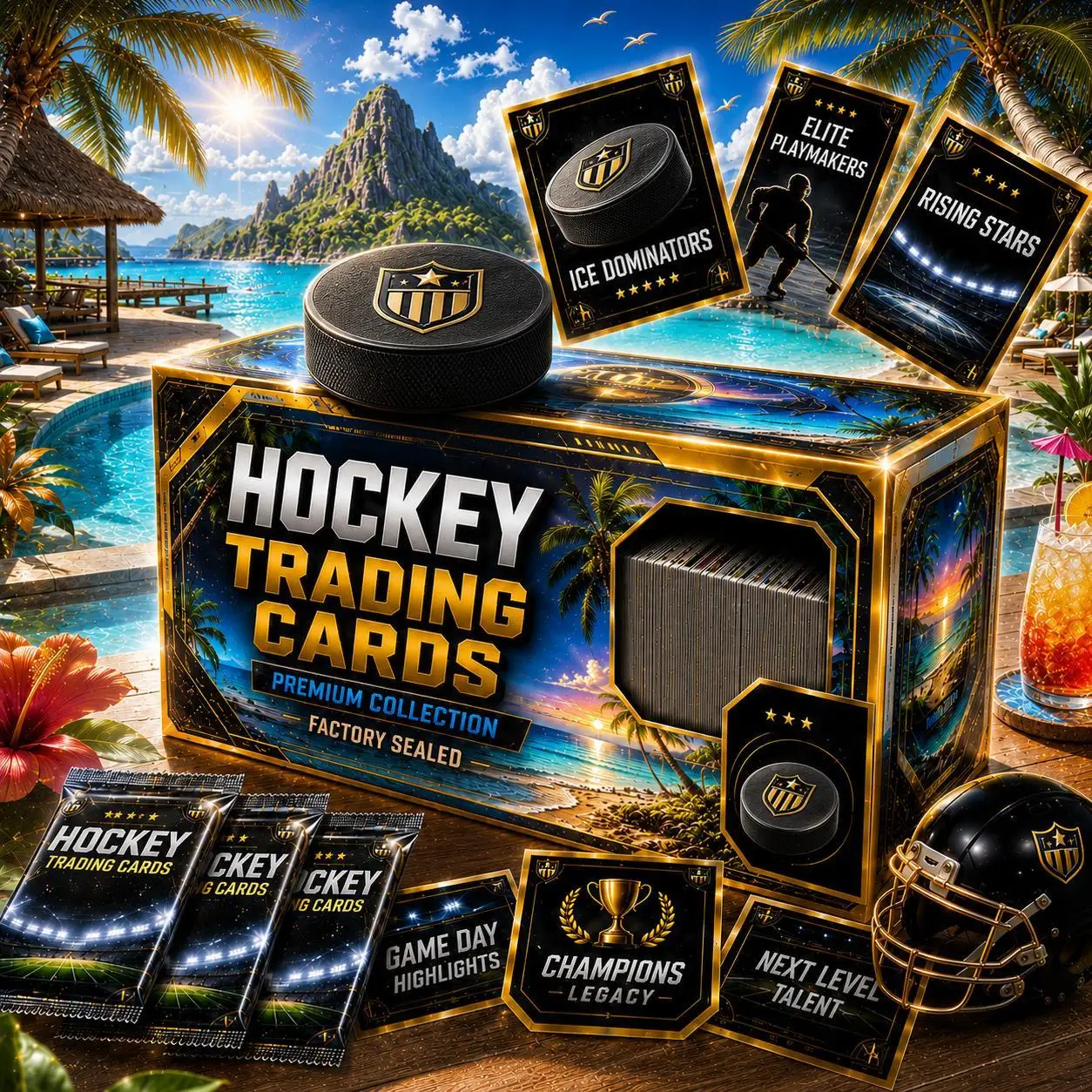 1995/96 Vintage Ice Hockey Trading Card Box Set, Sports Collectible Card Pack Series, 24 Packs Per Box, 9 Cards Per Pack, Mystery Pull Pack Experience, Retro Hockey Player Card Collection Set, Designed for Ice Hockey Fans, Hobby Entertainment, Card Tradin