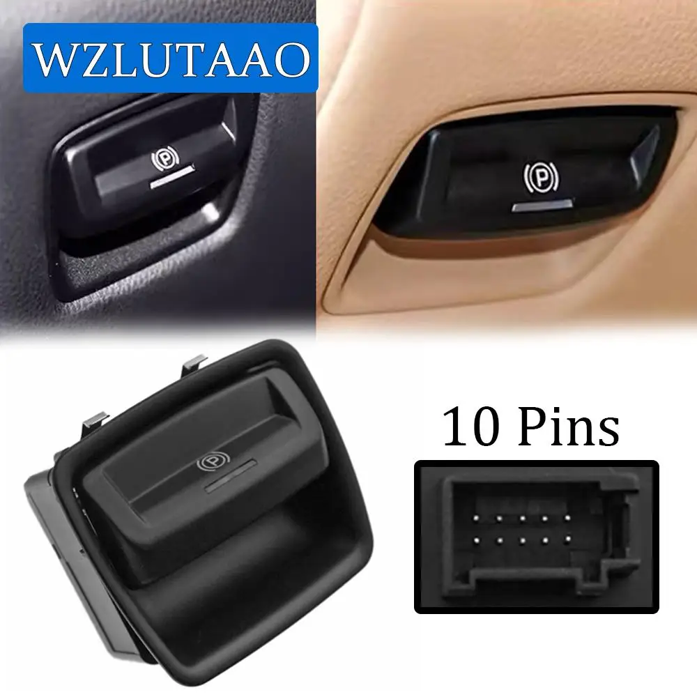 Botón de interruptor electrónico de freno de 10 pines 97061325102   970 613 251 02 970.613.251.02 Para Porsche Panamera 2010-2016 970