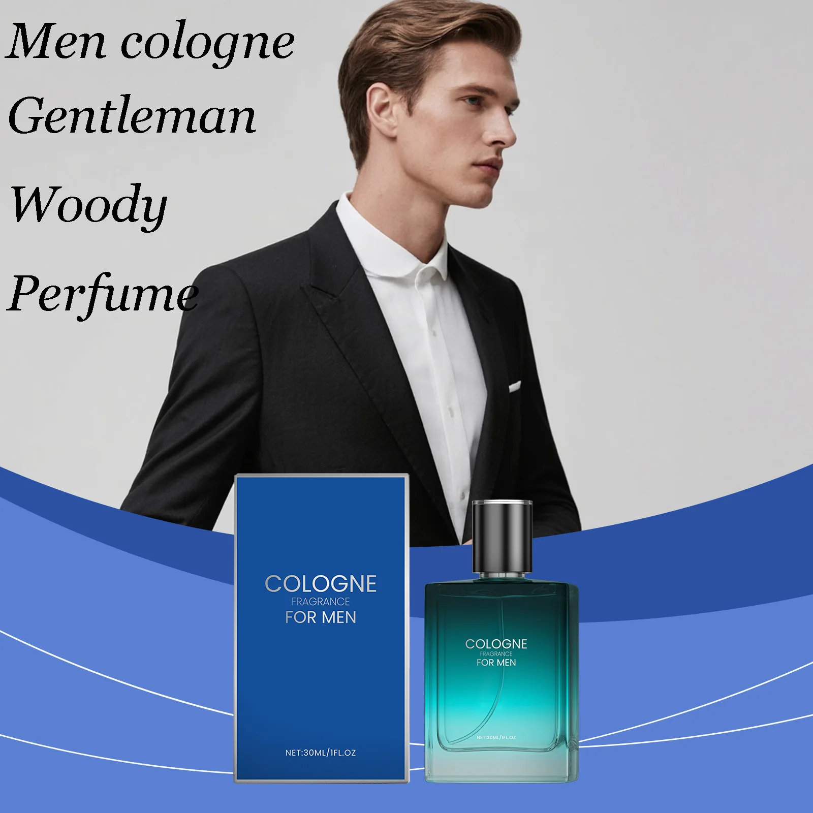 

Мужские духи с одеколом, флирт с феромонами, стойкий легкий аромат, джентльмен, романтика, привлекают женские классические мужские духи с одеколом