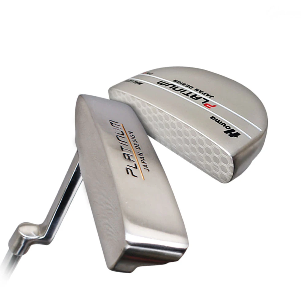 名superbrand HOUMA PLATINUM Blade Mallet type putter