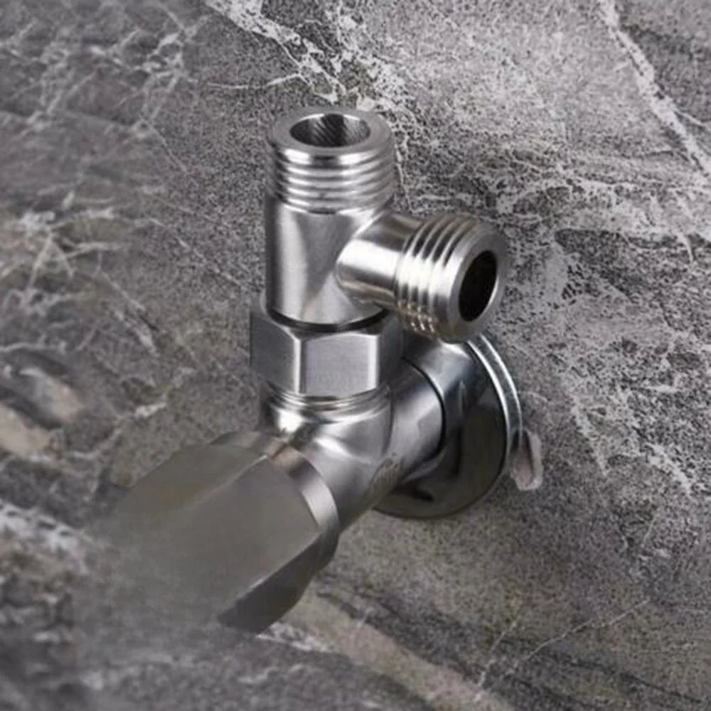 T-shaped G1/2 "prysznic trójdrożny Adapter złącza regulowany zawór przełączający wodę Bidet Separator wody kran Splitter — zdjęcie 2