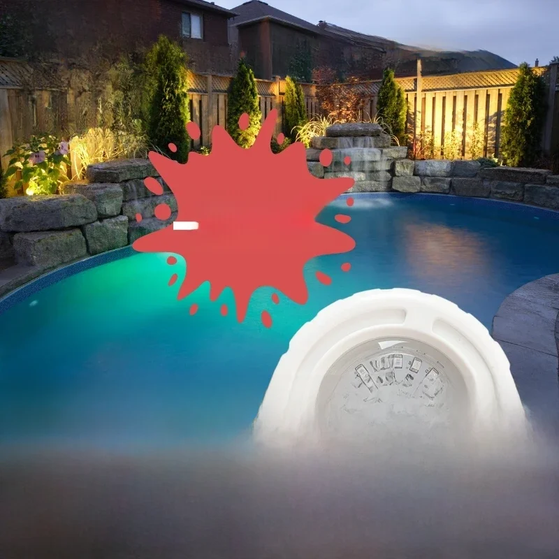 Diodo emissor de luz spotlight 3w para piscinas de concreto de piscina pequena, piscinas de fibra,