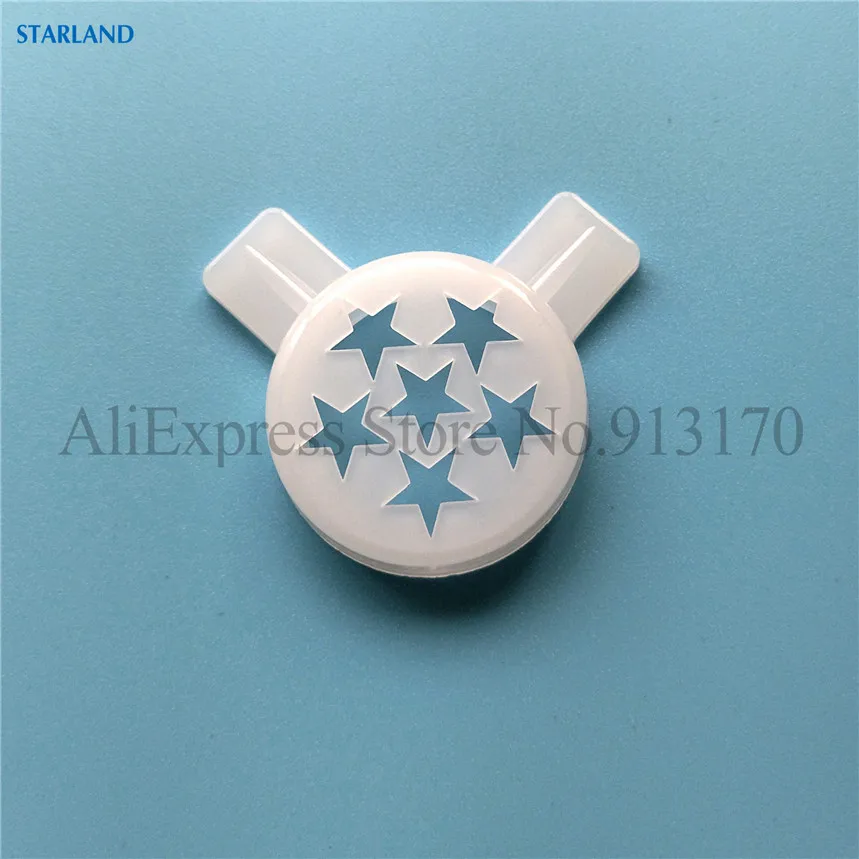 Starry Shape Moulding Cap Spare Part Accessory Of Soft Serve Ice Cream Machine Magic Nozzle Lid 26mm Inner Diameter