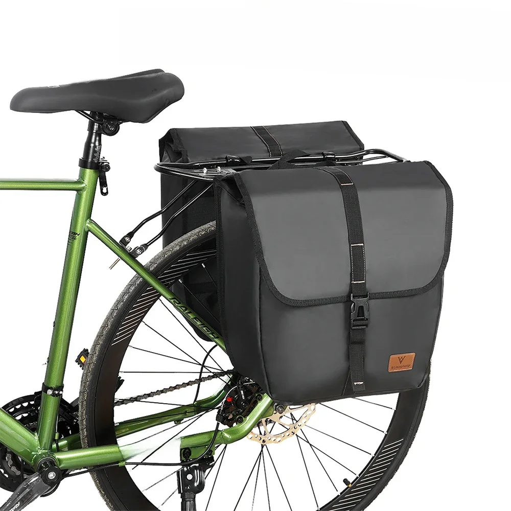 AliExpress alloet Bike Rack Bag Trunk Bag with Handle Waterproof Bicycle Rear Seat Cargo Bag Large Capacity Rear Pack