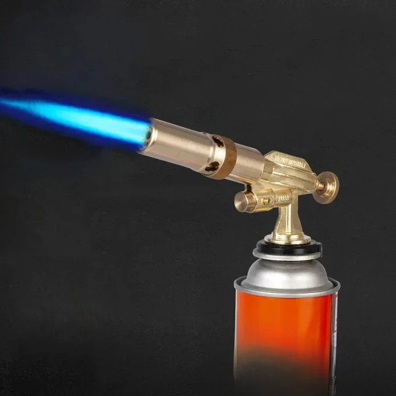 Torche à gaz de soudage en cuivre, Eva au butane, odorà flamme, lance-flammes pour barbecue, équipement de soudage, briquet de cuisine, camping en plein air, ville