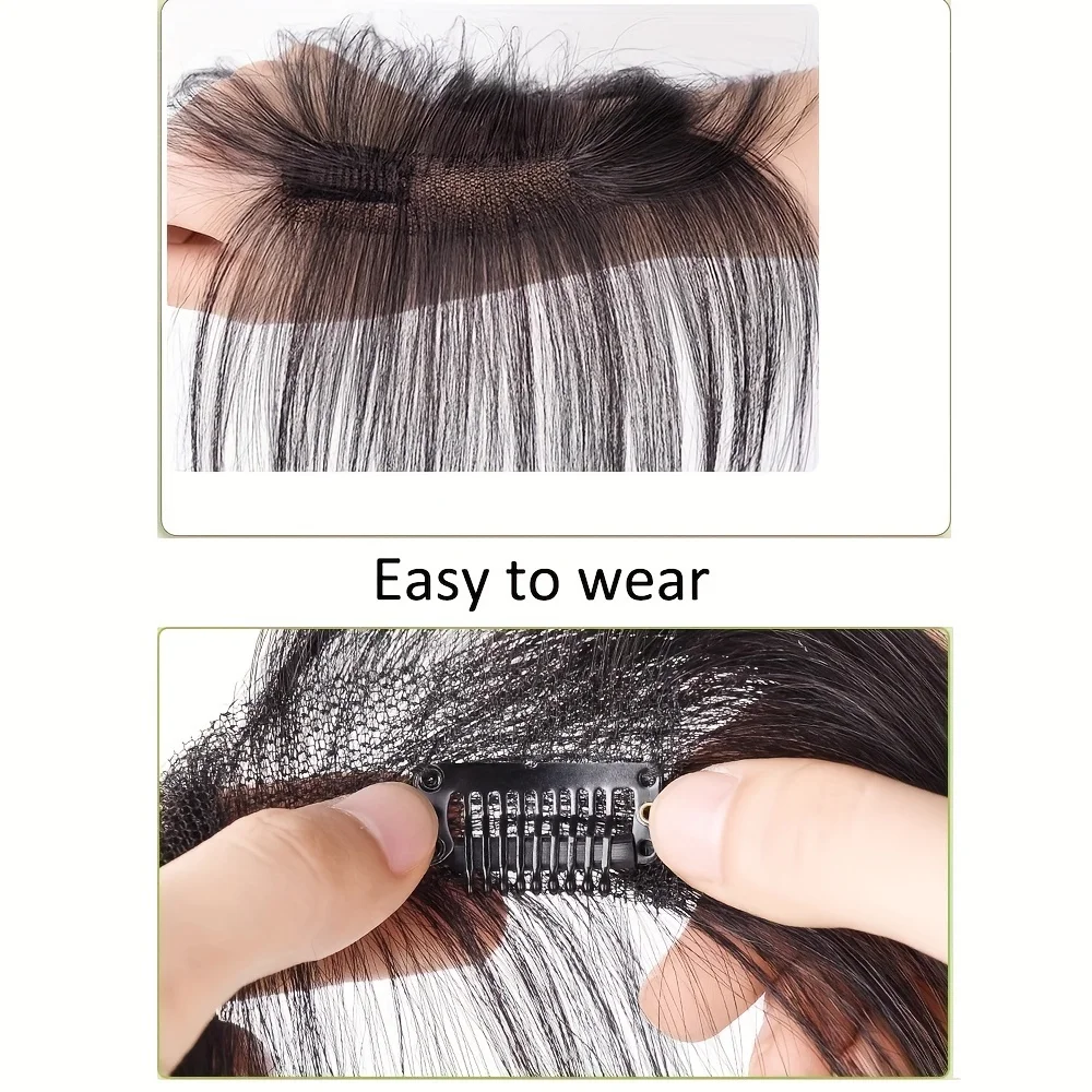 الانتفاعات الشعر غير مرئية مع السوالف ، الشعر البشري ، نظرة وصلات الشعر ، إكسسوارات الشعر ، الاستخدام اليومي