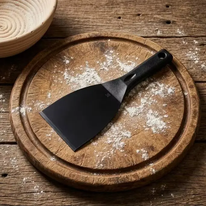 Flexible Pizza Dough Scraper Spatula Pizza Dough Cutter Tools And Accessories Dough Spatula for Pizza with Hanging Bracket