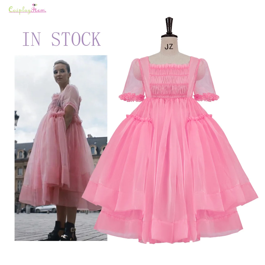 pink tulle dress killing eve Villanelle's Best Outfits Ranked Because The 'Killing Eve' Costume Designers Just Keep Slaying