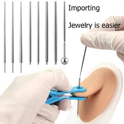 316L Surgical Steel Easy Insertion Pin Taper for Internally Threaded&Thredless Jewelry Pull Pin Tools Body Piercing Jewelry