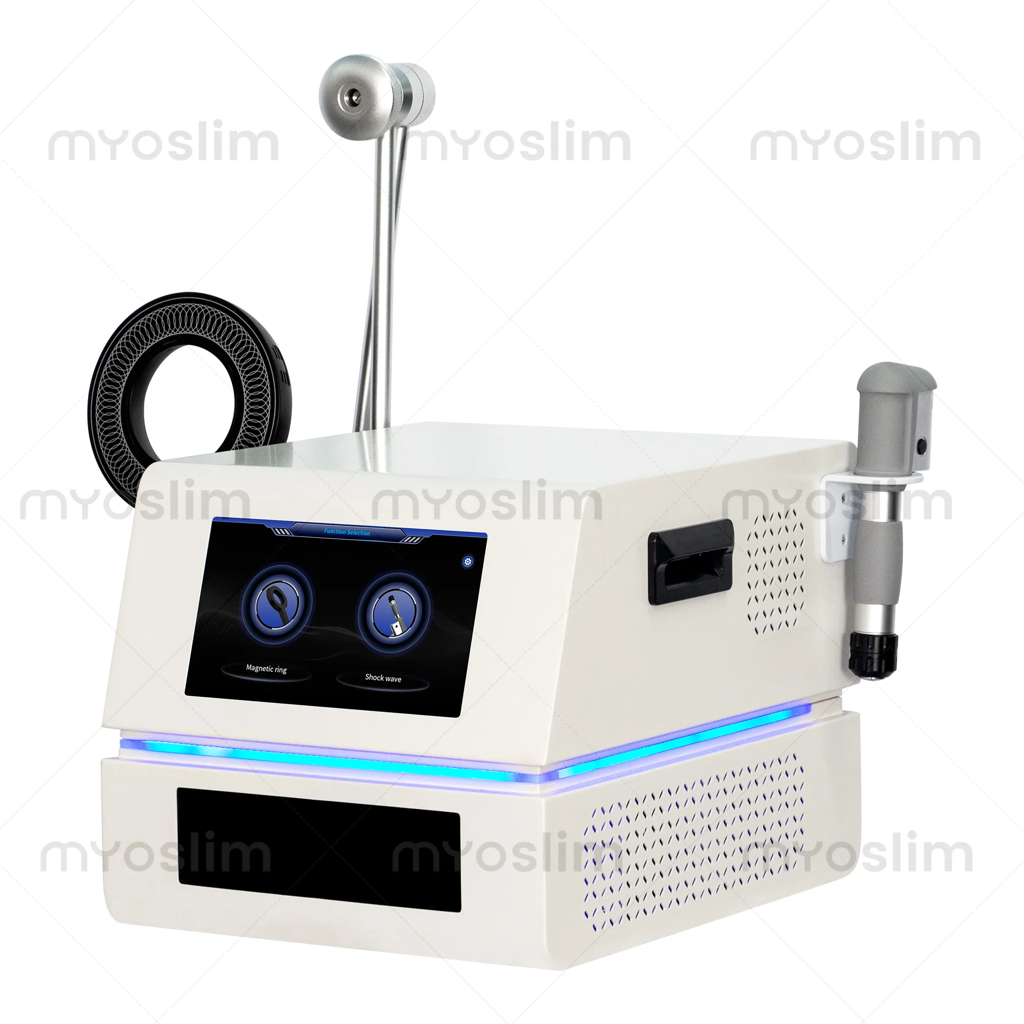 Shock Wave Magnetic Therapy Device for Muscle Relief Body Recovery Relaxation Daily Use Physiotherapy Home and Clinic