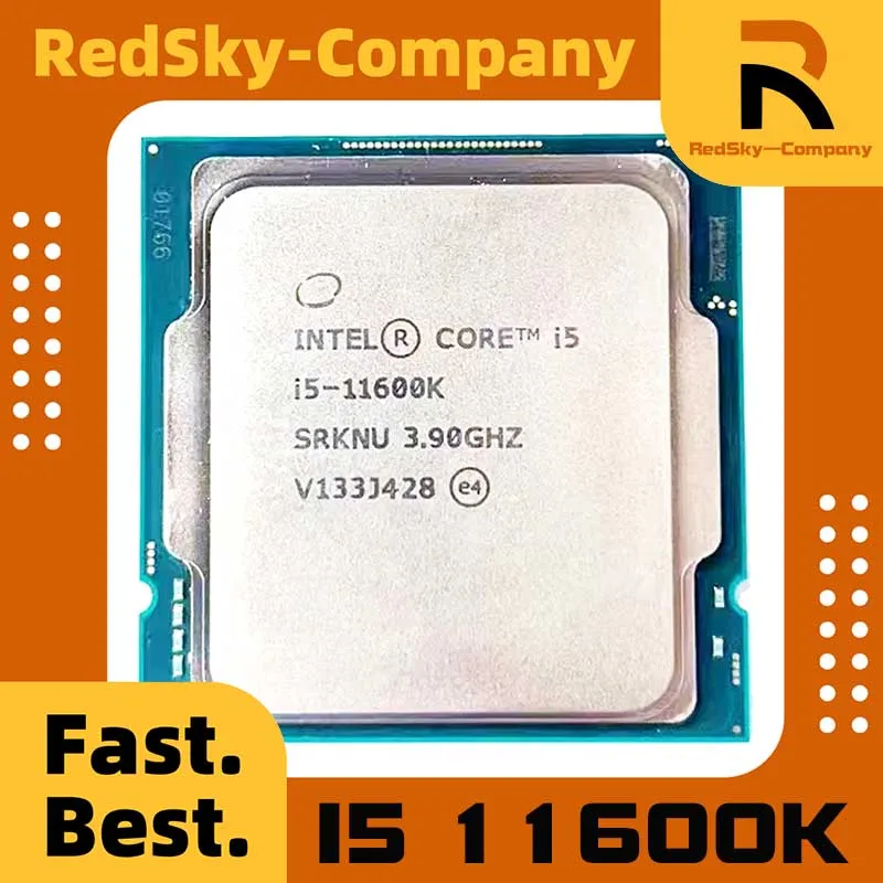 Core i5 11600K 3.9GHz Six-Core Twelve-Thread LGA 1200 processor