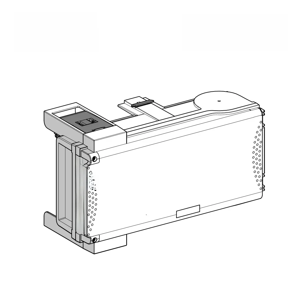 Schneider electric-cyberall-cabinet chest shunt unidade para fusível nf 50a 14x51mm 3l + n + pe