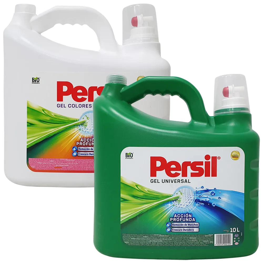 Gel de Persil Universal, Gel de Color líquido para lavar la ropa, 10l