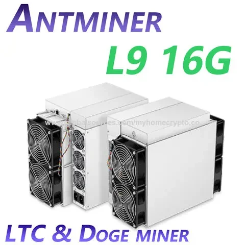 PROMO OFFER!! NEW Bitmain Antminer L9 17.6G 16.2GH/s 3260W Scrypt Algorithm LTC DOGE BEL Mining Hardware