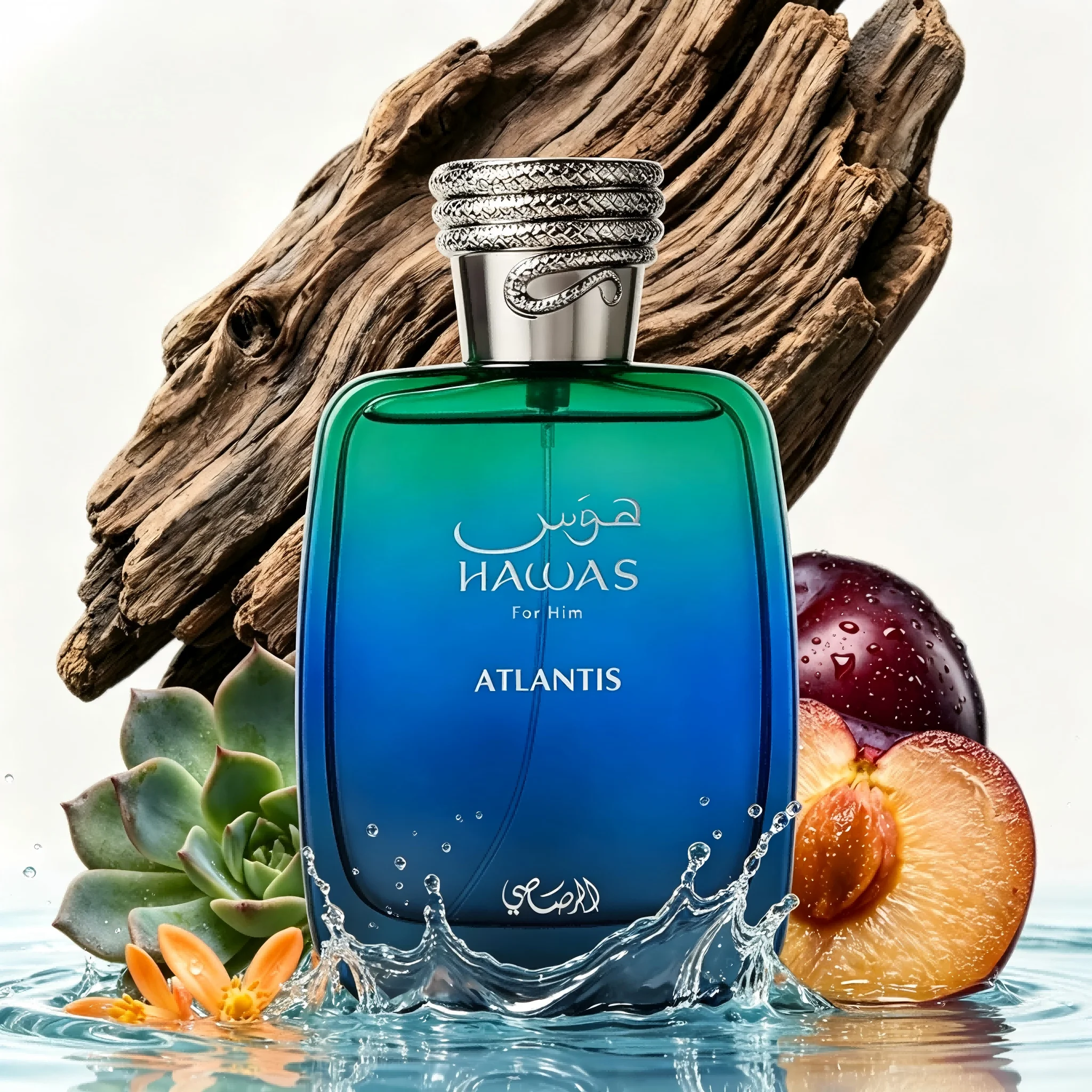 

Atlantis Eau De Parfum Men's Fragrance 100ml Fresh Modern Long-Lasting Scent Spray