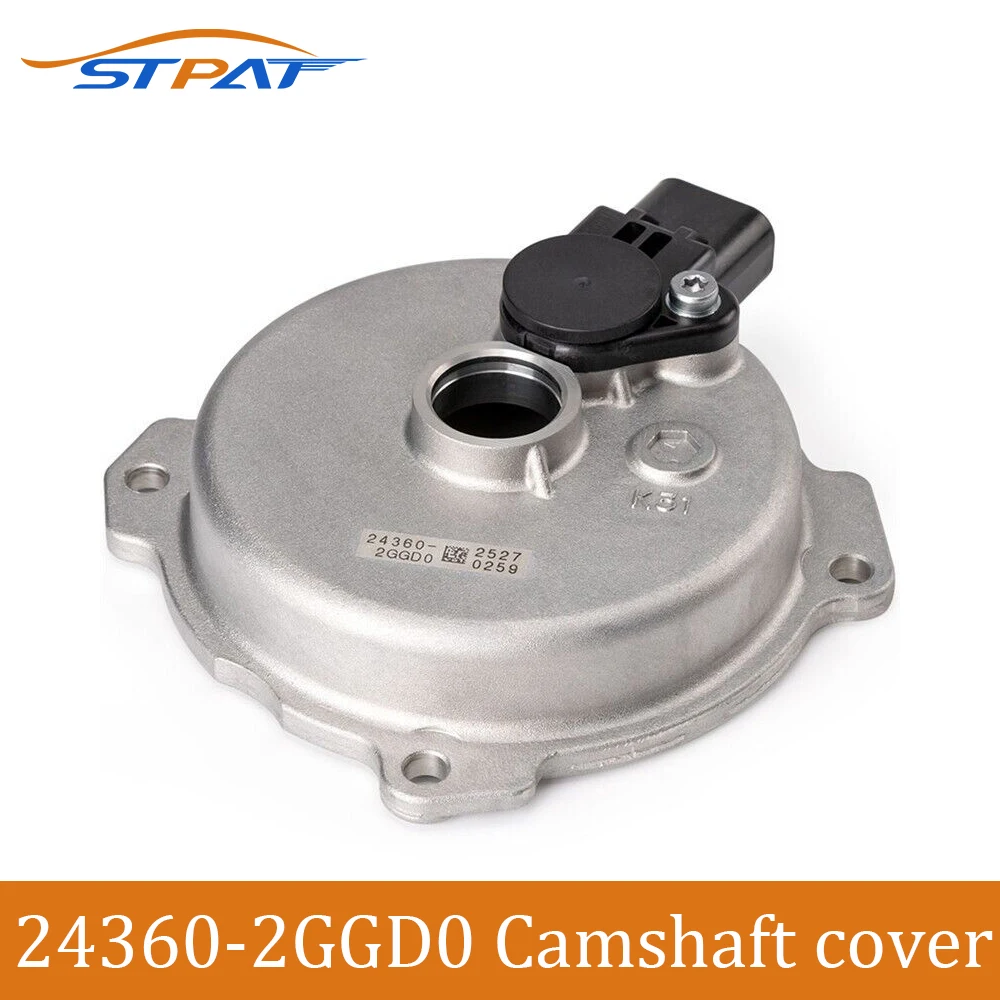 STPAT Car Camshaft Cover Engine Variable Valve Timing VVT 24360-2GGD0 243602GGD0 for G70 2.0L 2.4L