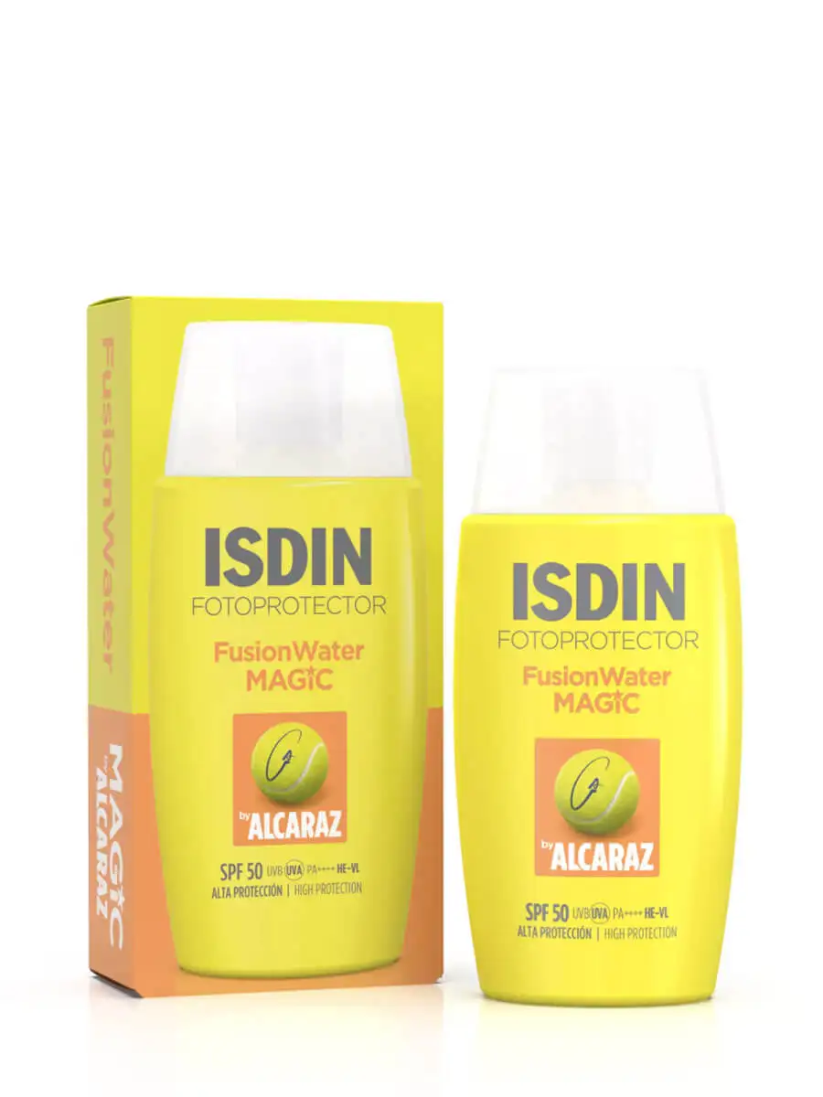 Isdin photoprotector fusion water magic by alcaraz spf50 50ml