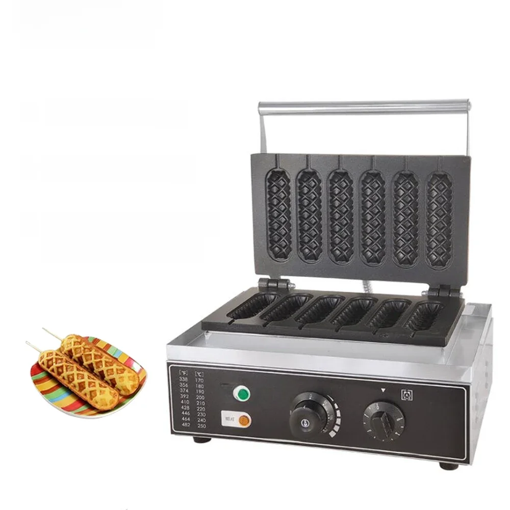 XEOLEO Electric Sausage Waffle Maker Non-stick Crispy French Hot Dog Lolly Stick Muffin Baking Machine Hot Dog Machine