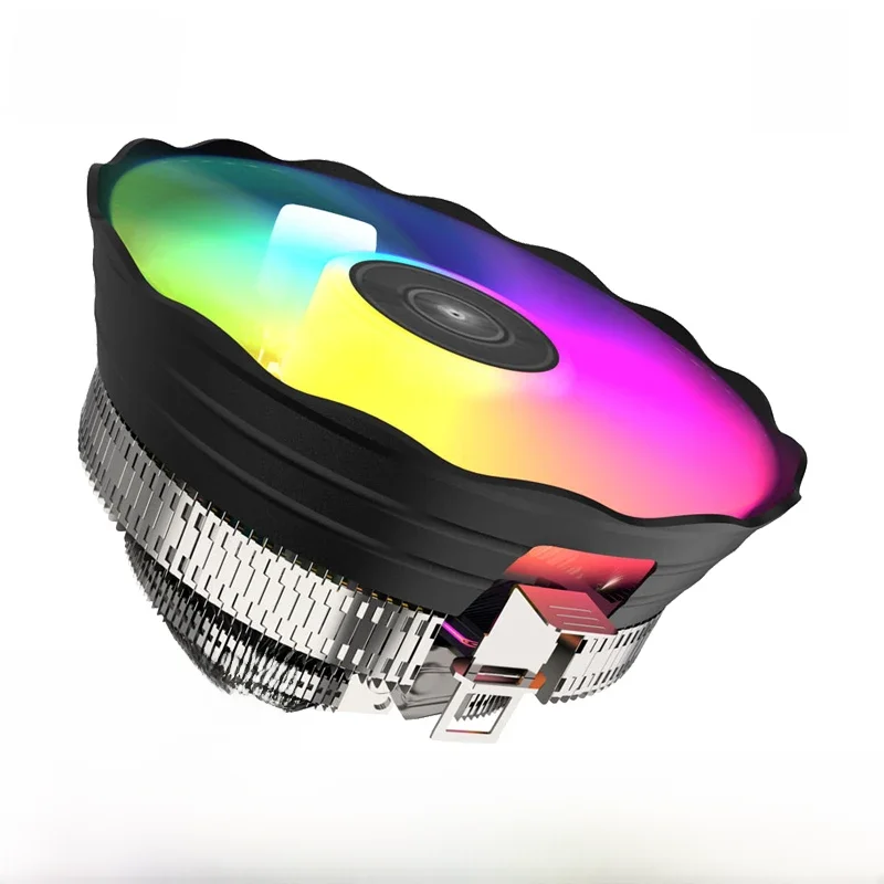 PADO S3 CPU Processador de refrigeração Ventilador refrigerador de ar RGB PWM Hielera Intel LGA 1155