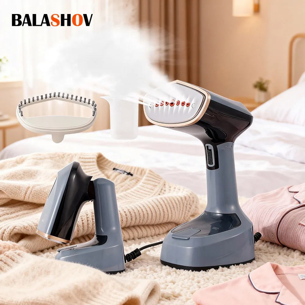 1500W Handheld Steam Screen Fast Preheat 150ml Portable Home Small Fabric Clothes Steamer for Ironing 220V Household Fabric