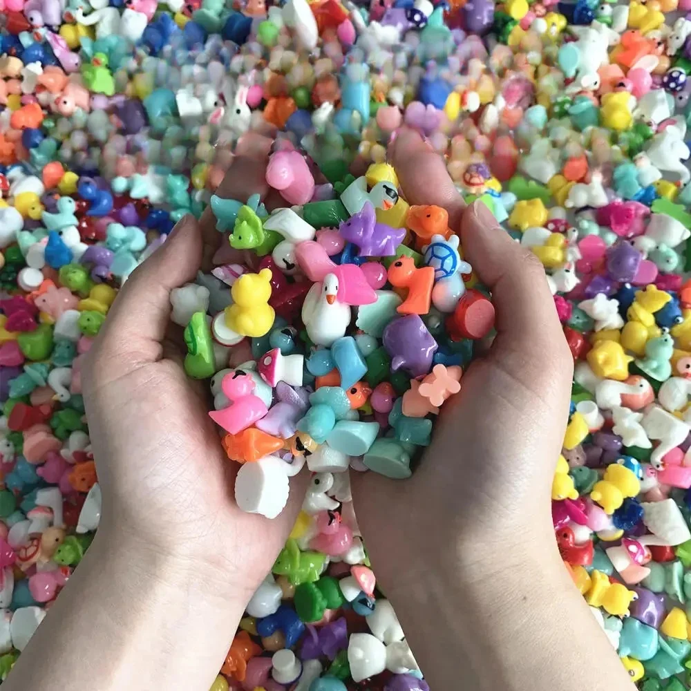 1-60 Pièces Mini Figurines Champignons en Résine pour Bricolage, Ornement Artisanat Bonsaï, Accessoire de Jardin Féerique, Jouet