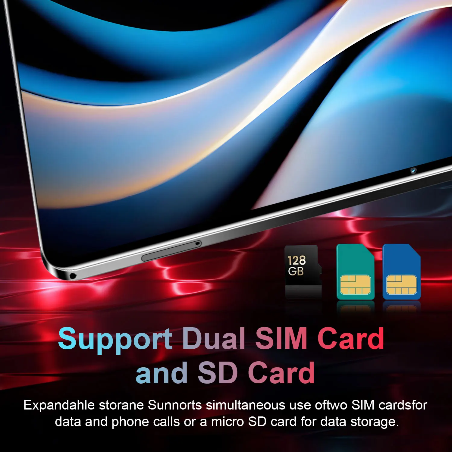 16GB+1TB Android 13 16MP+32MP 5G Global Version Pad 10.36 Inch 20000mAh WPS+5G WiFi Bluetooth Dual SIM Phone Call Tablet