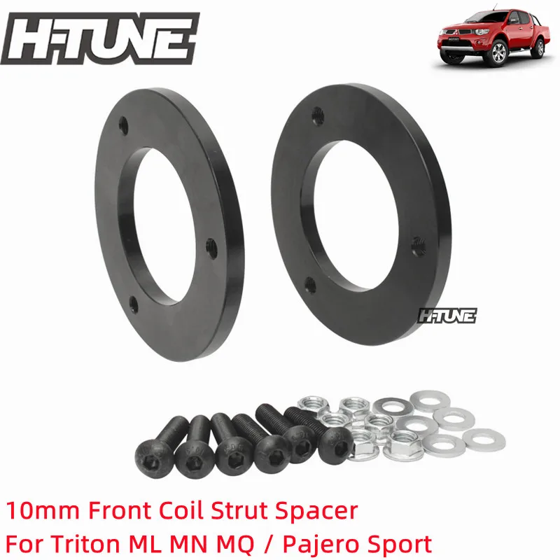 

Front Coil Strut Spacers 10mm Suspension Lift Kit For Triton L200 MN ML MQ / Pajero Sport 2005-ON