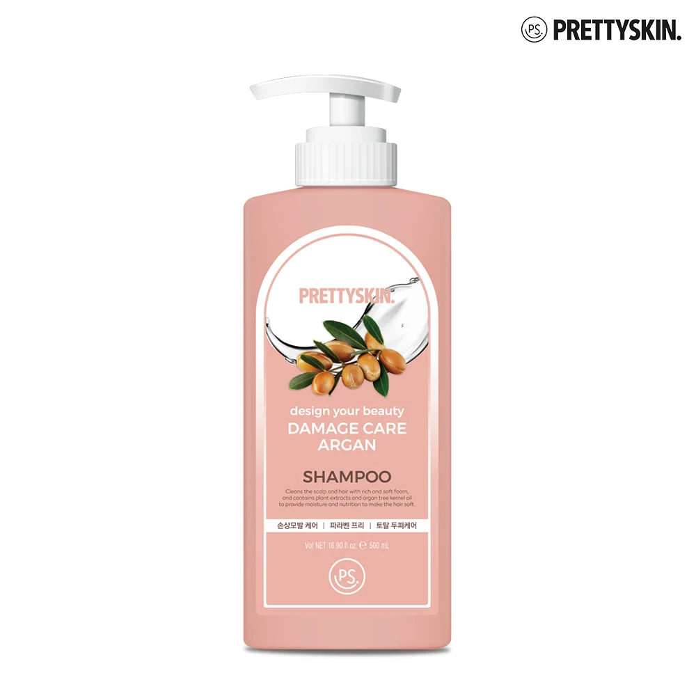 PrettySkin Design Your Beauty Damage Care Argan Shampoo 500ml