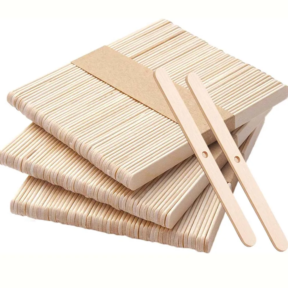 50Pcs Wooden Candle Wicks Holder Candle Making Tool Candle Wicks Centering Device DIY Candle Accessories Handmade Crafts